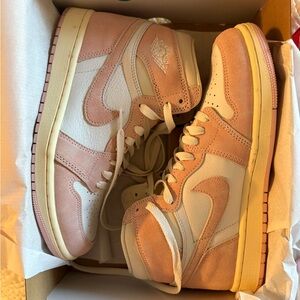 Women’s Air Jordan 1 High Washed Pink Size 8.5
